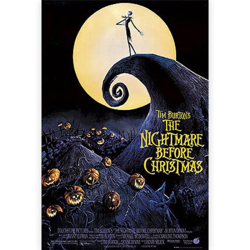 ナイトメア・ビフォア・クリスマス　オフィシャルポスター　※フレームは付属しません　公式グッズ|映画関連グッズ|もはや店長すら迷子になるアメ雑ジャングル