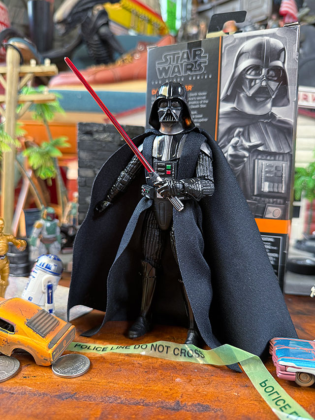 【希少】#06 ダース・ベイダー 「スター・ウォーズ」 ハズブロ フィギュア ハズブロ スターウォーズ ダースベイダー 6インチ アクション