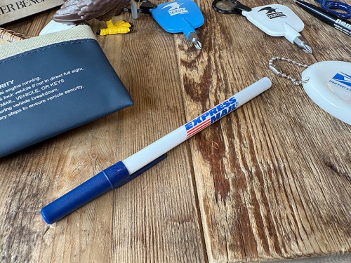 USPS　BIC　ボールペン　（MAIL-WHITE）|文房具/ボールペン/フォトフレーム|もはや店長すら迷子になるアメ雑ジャングル