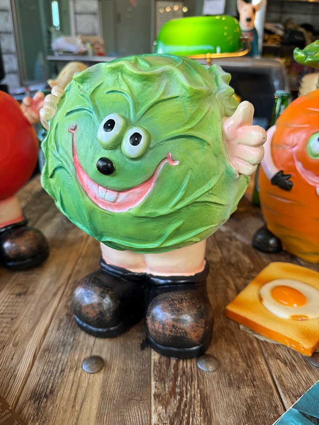 ファニー ベジタブル ポリレジン スタチュー （キャベツ） 単品の通販