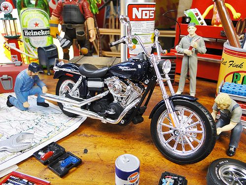 ハーレイダビッドソン　インテリア 部屋全体/ハーレーダビッドソン/ガレージ/秘密基地/バイク