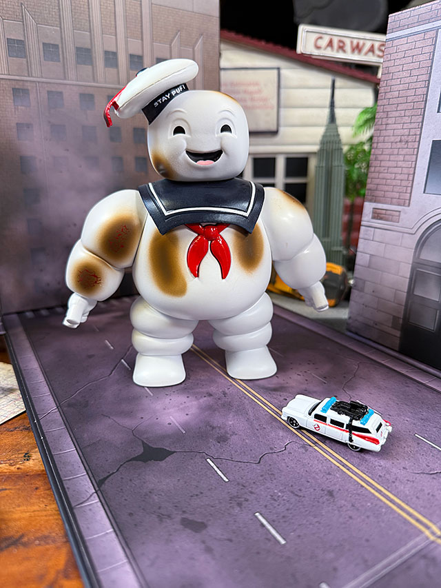 Jada 映画 ゴーストバスターズ マシュマロマン & ECTO-1 ダイ