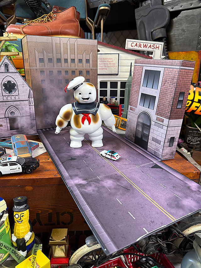 Jada 映画 ゴーストバスターズ マシュマロマン & ECTO-1 ダイ