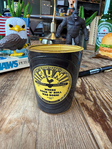 サンレコード　オフィシャル　ショットグラス　サンスタジオ|海外ミュージシャングッズ/音楽関連グッズ|もはや店長すら迷子になるアメ雑ジャングル