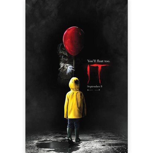 映画　IT／イット“それ”が見えたら、終わり。　オフィシャルポスター　ペニーワイズ　※フレームは付属しません|映画関連グッズ|もはや店長すら迷子になるアメ雑ジャングル