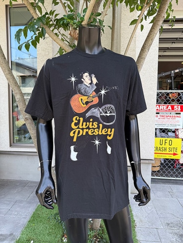 サンレコード　エルヴィス・プレスリー　オフィシャルTシャツ　公式グッズ|海外ミュージシャングッズ/音楽関連グッズ|もはや店長すら迷子になるアメ雑ジャングル