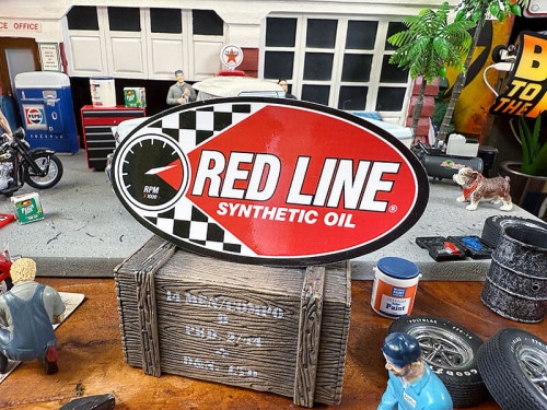 レッドライン　オイル　ミニステッカー|ミニレーシングステッカー|ステッカー