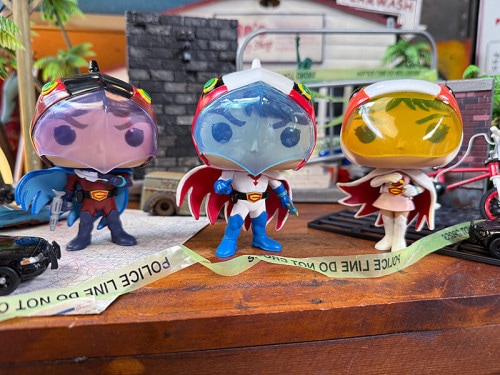 ファンコポップ　科学忍者隊ガッチャマン　フィギュア　（全3体セット）　Funko POP!|アメキャラ/人形/おもちゃ|もはや店長すら迷子になるアメ雑ジャングル