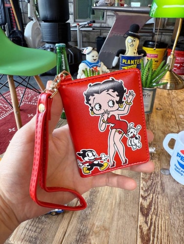 ベティ・ブープ　パスケース　二つ折り　定期入れ　カードケース|ベティ・ブープグッズ|もはや店長すら迷子になるアメ雑ジャングル