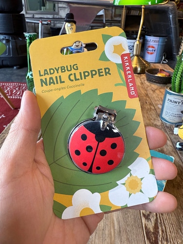 キッカーランド　レディバグ　ネイルクリッパー　てんとう虫モチーフの爪切り|ルームアイテム/クッション/フリース|生活雑貨/キッチン雑貨