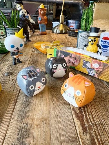 キッカーランド　キドキ　スリー キャット　ジャグリングボール　猫モチーフのお手玉　3個セット|ゲーム/遊び/パーティーグッズ|もはや店長すら迷子になるアメ雑ジャングル