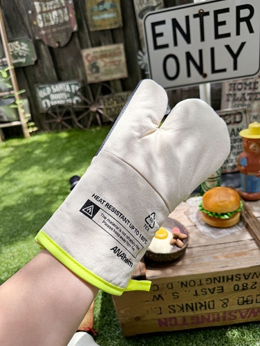 アナハイム　オーブンミトン　オーブングローブ　（イエロー）|キッチンツール/ランチョンマット|生活雑貨/キッチン雑貨