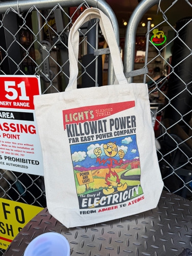 アメリカンコミック　トートバッグ　（レディキロワット）|ワーキングカンパニーグッズ|カンパニーグッズ