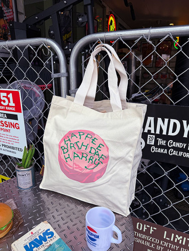 ハリーポッター　ハリーの誕生日　ハグリッド特製　バースデーケーキ　トートバッグ|映画関連グッズ|もはや店長すら迷子になるアメ雑ジャングル