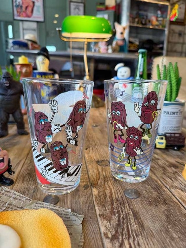 カリフォルニアレーズン　ペアグラス　（2個セット）|ガラスジャー/マグカップ/グラス|生活雑貨/キッチン雑貨