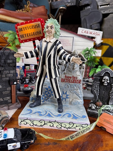 ジム・ショア　映画　ビートルジュース　コレクターズ　スタチュー　LEDライト内蔵　enesco　エネスコ|映画関連グッズ|もはや店長すら迷子になるアメ雑ジャングル