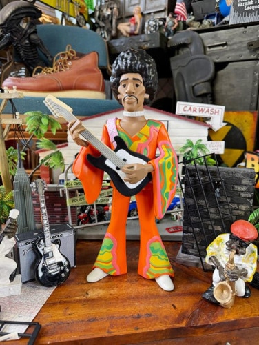 ファンコゴールド　ジミ・ヘンドリックス　フィギュア　公式グッズ|海外ミュージシャングッズ/音楽関連グッズ|もはや店長すら迷子になるアメ雑ジャングル