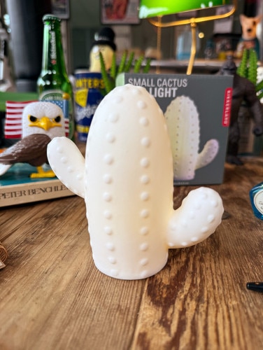 キッカーランド　スモール　カクタス　LEDライト　サボテン　陶器製|インテリアライト/照明/ランタン