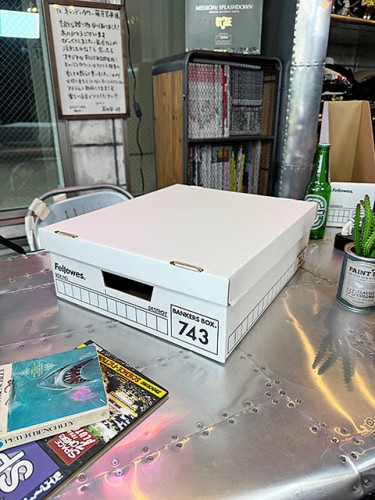 フェローズ　バンカーズボックス　743BOX　（6個セット）|収納/ケース/バスケット/CDタワー|男の秘密基地作りに！ガレージング雑貨