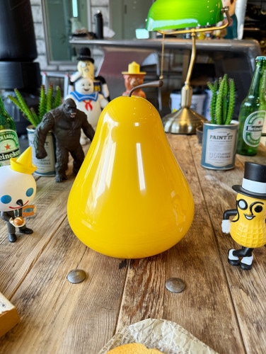 クオリー　ペアーポッド　小物入れ　洋梨型コンテナ　（イエロー）|キッチンツール/ランチョンマット|生活雑貨/キッチン雑貨