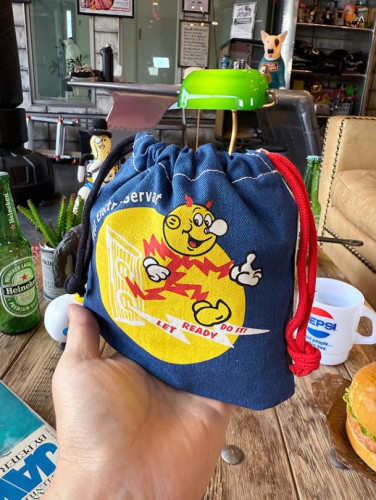 レディキロワット　巾着袋　キンチャク袋|ワーキングカンパニーグッズ|カンパニーグッズ