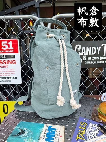 倉敷帆布で職人さんが作った　こだわりの　ボンサック　V.D.L.C.　バックパック　リュック　ミリタリーバッグ|バッグ/トート/リュック/ポーチ|男の秘密基地作りに！ガレージング雑貨