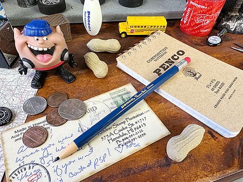 PENCO　ペンコ　パサーズメイト　シャーペン　0.5mm　（ネイビー）　消しゴム付　シャープペンシル　HIGHTIDE　ハイタイド|小物/文房具/マグネット|男の秘密基地作りに！ガレージング雑貨