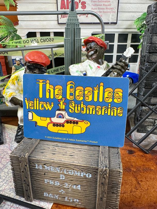 The Beatles タンブラー イエローサブマリン ヴィンテージ ハンカチ付