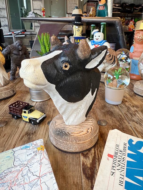 新品 ウッデン アニマル ヘッド ポーラーベアー ダルトン 白熊