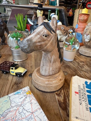 ダルトン　ウッデン　アニマルヘッド　（ホース）|アメキャラ/人形/おもちゃ|もはや店長すら迷子になるアメ雑ジャングル