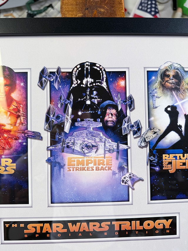 映画 スターウォーズ 初代三部作 トリロジー フレームアートの通販