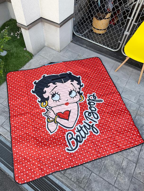 ベティ・ブープ フォルダブル ピクニックシート 150cm×150cm レジャー