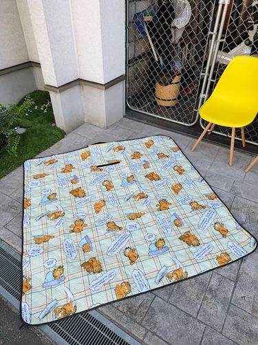 ガーフィールド　フォルダブル　ピクニックシート　150cm×150cm　レジャーシート|バッグ/レジャーシート/フリース/テント|アウトドア