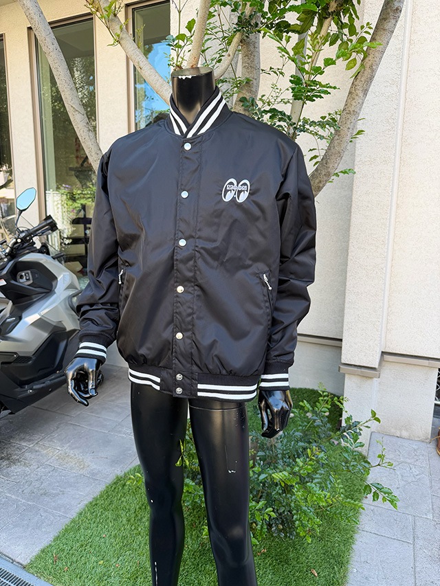 ムーンアイズ スタジアムジャンパー （ブラック） バーシティ