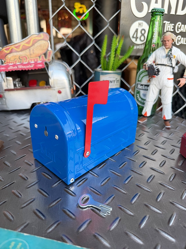 ポストジェネラル メールボックス コインバンク （ブルー） 単品の通販