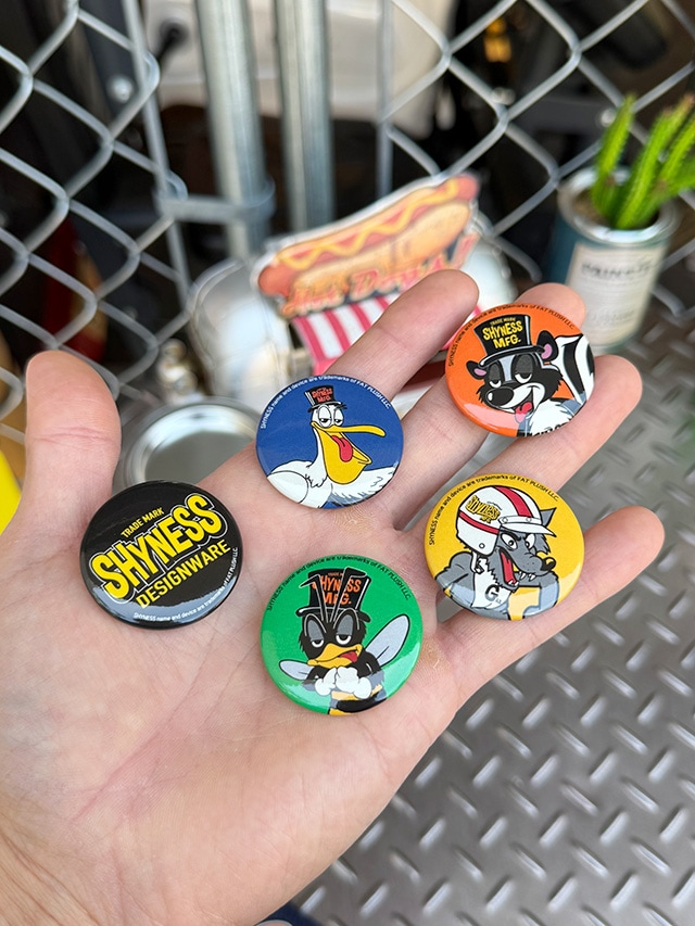 シャイネス バッジコレクション （5個セット） 缶バッジ カンバッジの