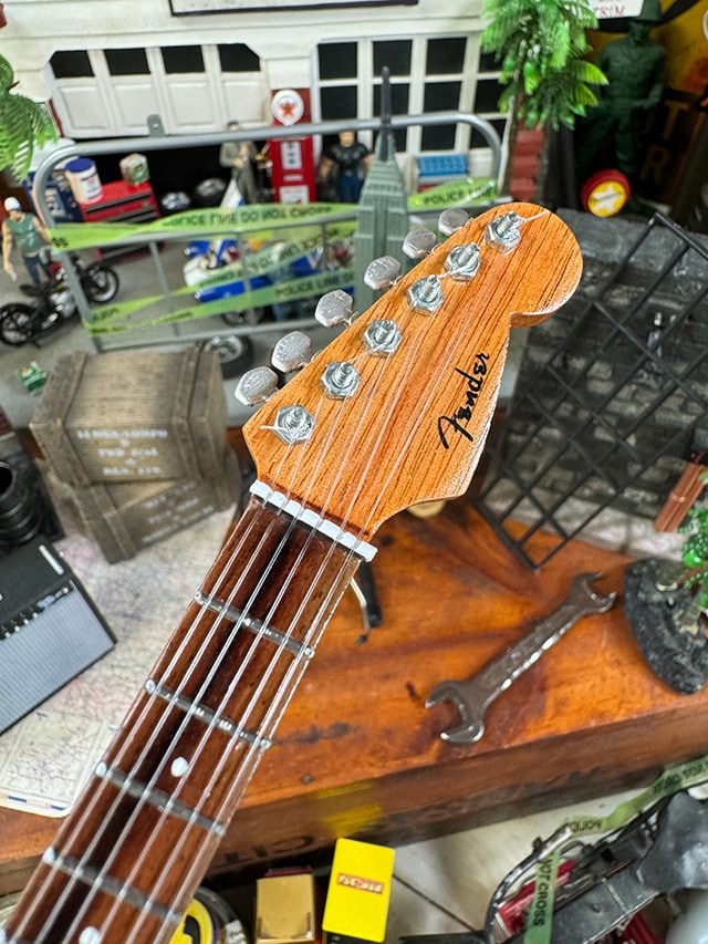 ニルヴァーナ カート・コバーン フェンダー ムスタング ソニックブルー