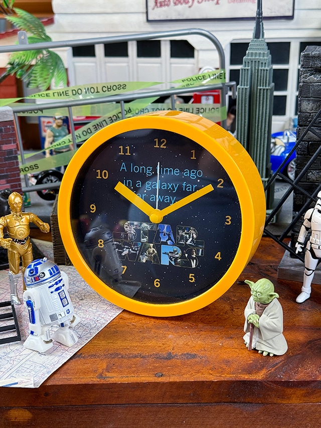 スターウォーズ アラーム時計 映画 スターウォーズ 初代三部作 アラームクロック （オープニング