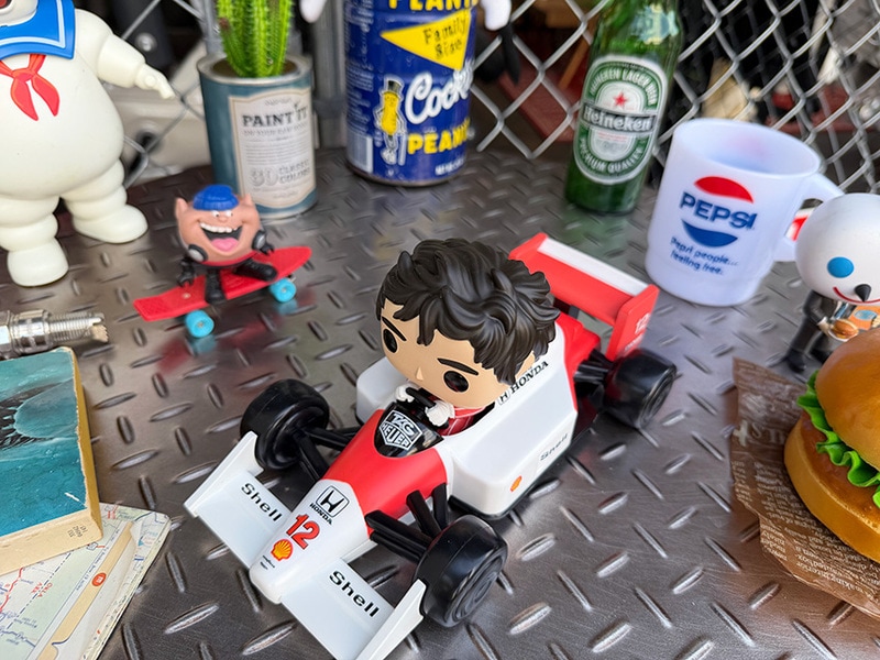 FUNKO POP! F1 アイルトン　セナ　F1カー ファンコポップ 音速の貴公子 アイルトン・セナ マクラーレン・ホンダ