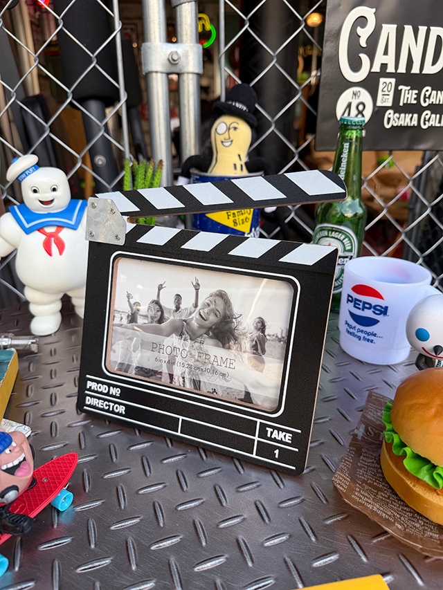 ハリウッド カチンコ フォトフレーム 写真立て クラッパーボードの通販