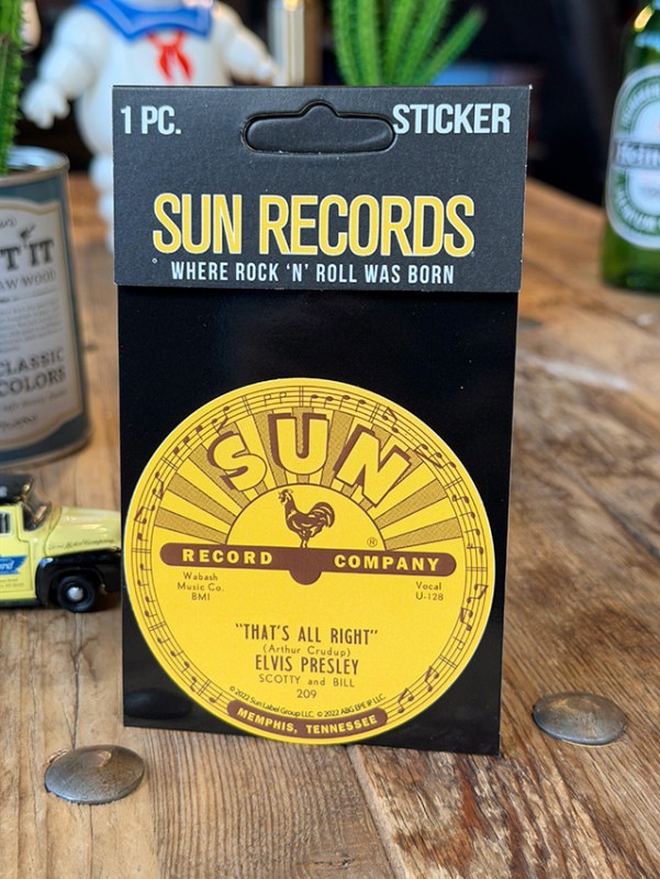 サンレコード オフィシャル ステッカー （エルヴィス・プレスリー