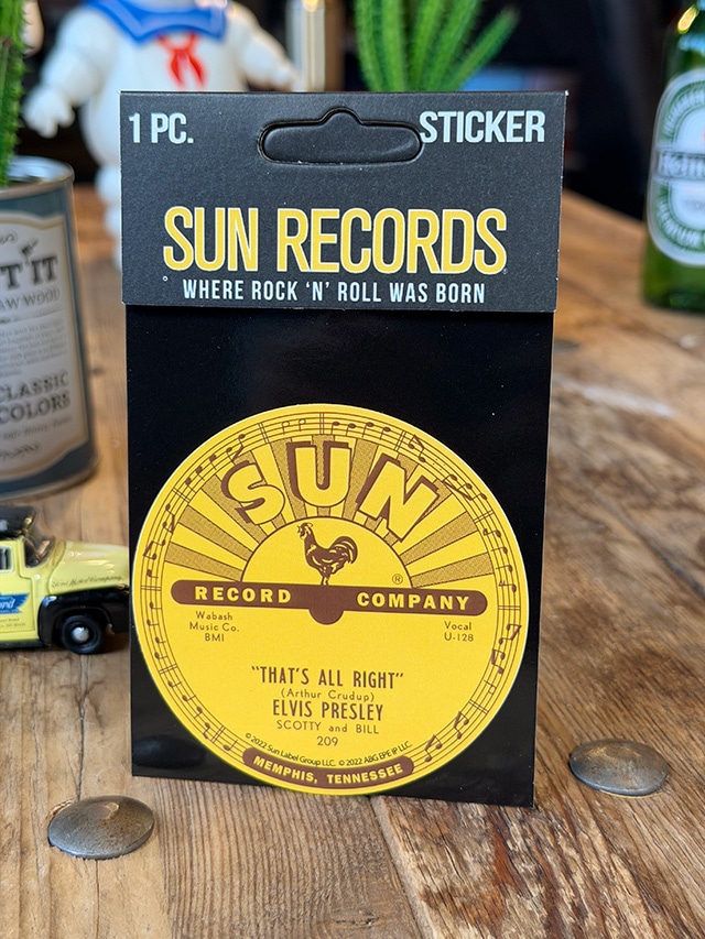 サンレコード オフィシャル ステッカー （エルヴィス・プレスリー