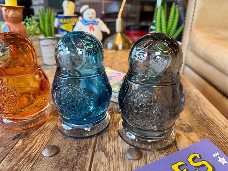 トスダイス マトリョーシカ ジャー ガラス製 （全4色セット）の通販