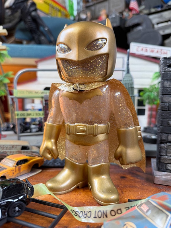 世界限定500体 ファンコ ヒカリマァク ソフビ プレミアム バットマン