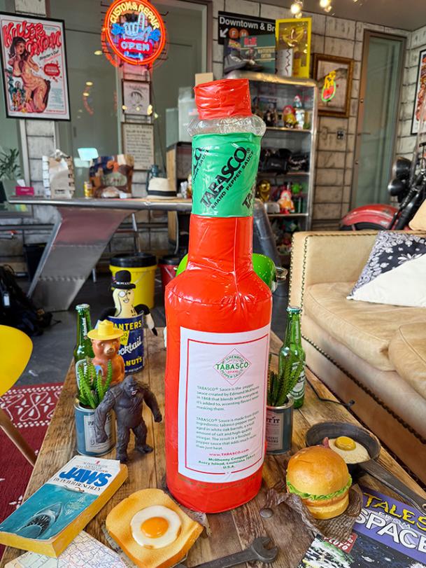ビッグサイズ！ タバスコ インフレータブル 62cmの通販・販売