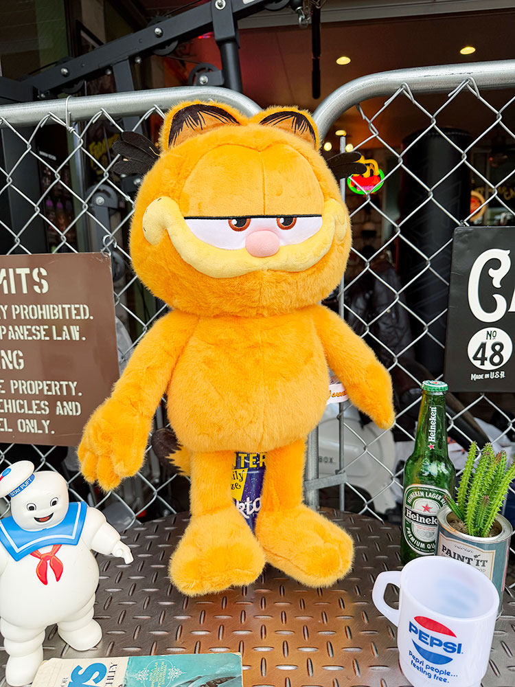 ガーフィールド ぬいぐるみ Lサイズの通販・販売 | アメリカ雑貨の