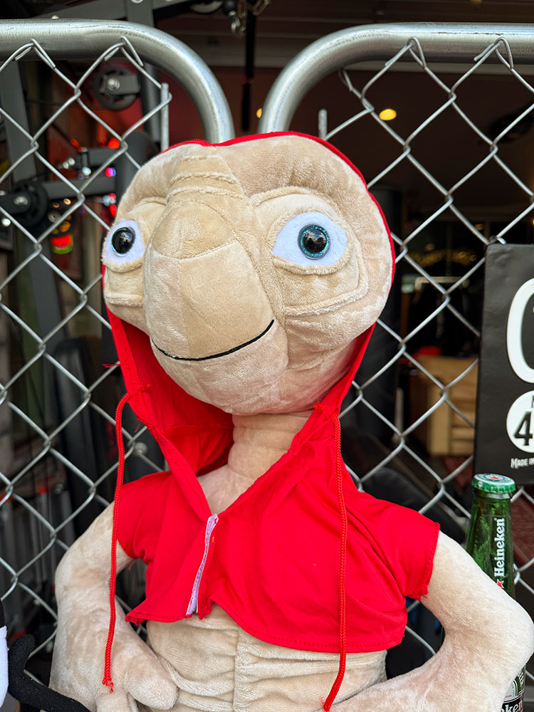 E.T. メガジャンボ赤パーカーぬいぐるみ E.T.ぬいぐるみ赤パーカー ユニバーサルスタジオジャパン | ROBOTROBOT