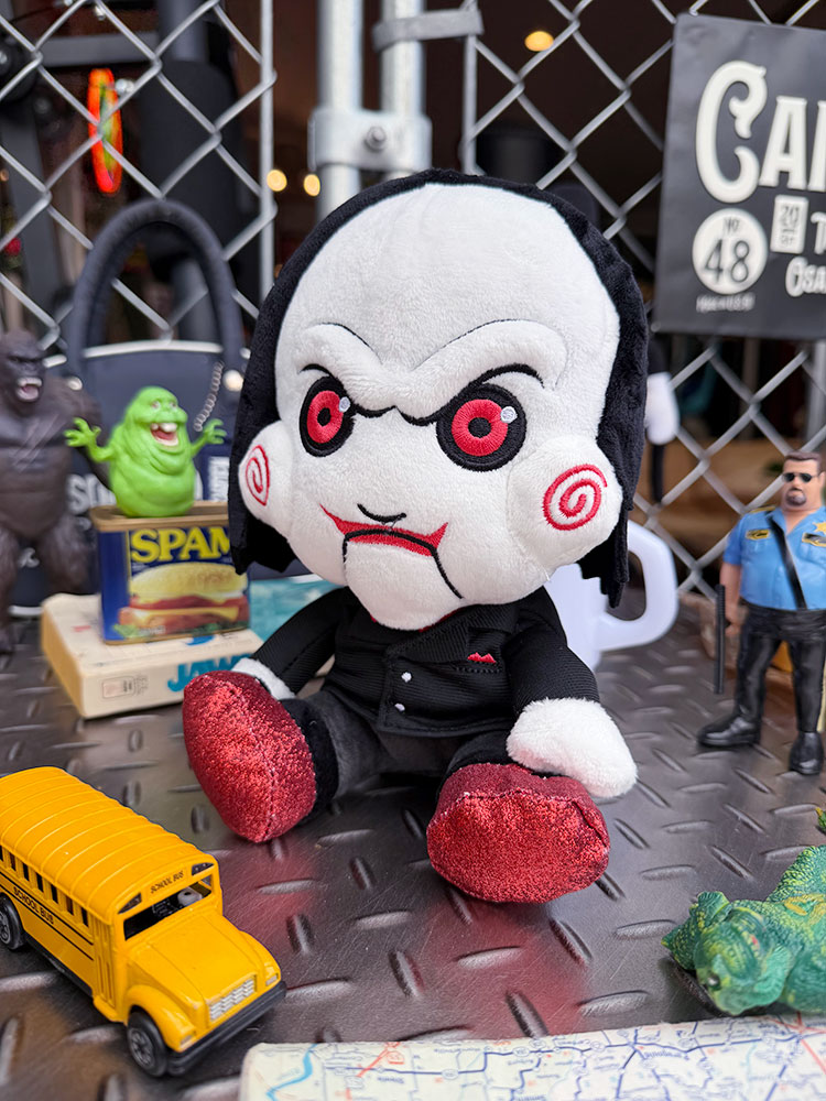 映画 ソウ ビリー・ザ・パペット ぬいぐるみ ジグソウの通販・販売