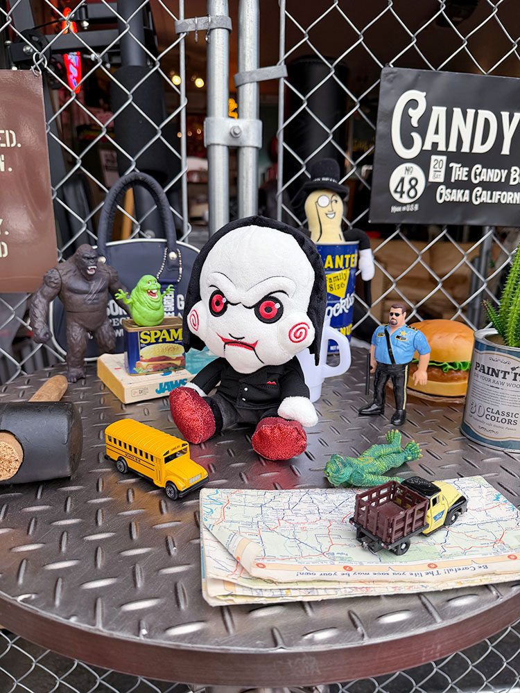 映画 ソウ ビリー・ザ・パペット ぬいぐるみ ジグソウの通販・販売