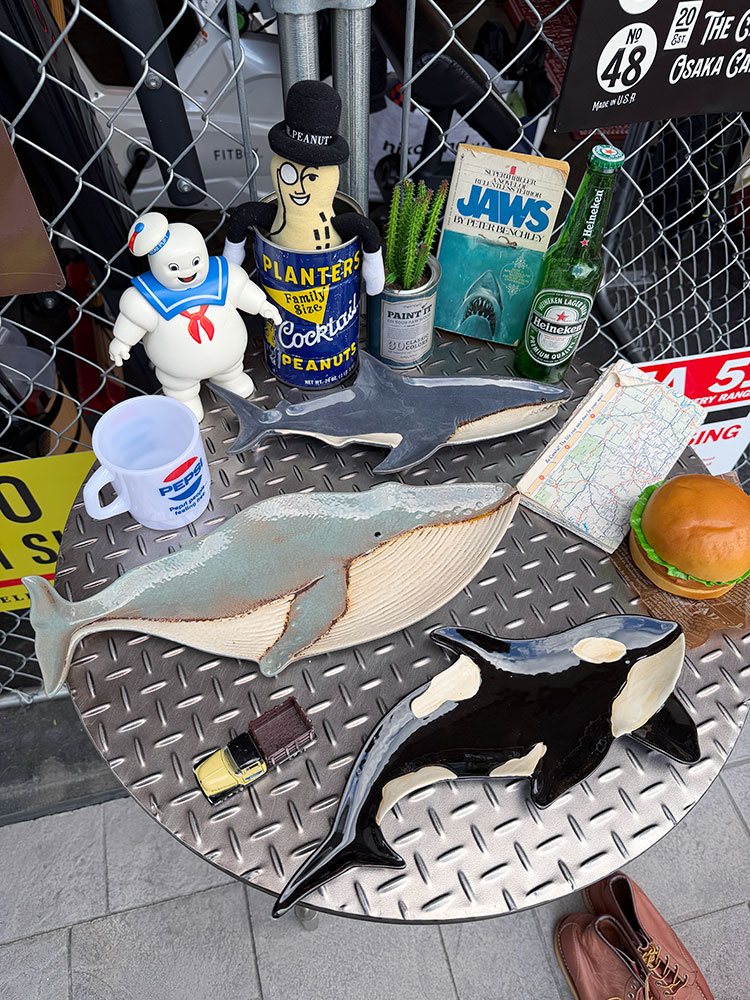 シャーク ＆ クジラ ＆ シャチ プレート お皿 陶器製 （全3種セット